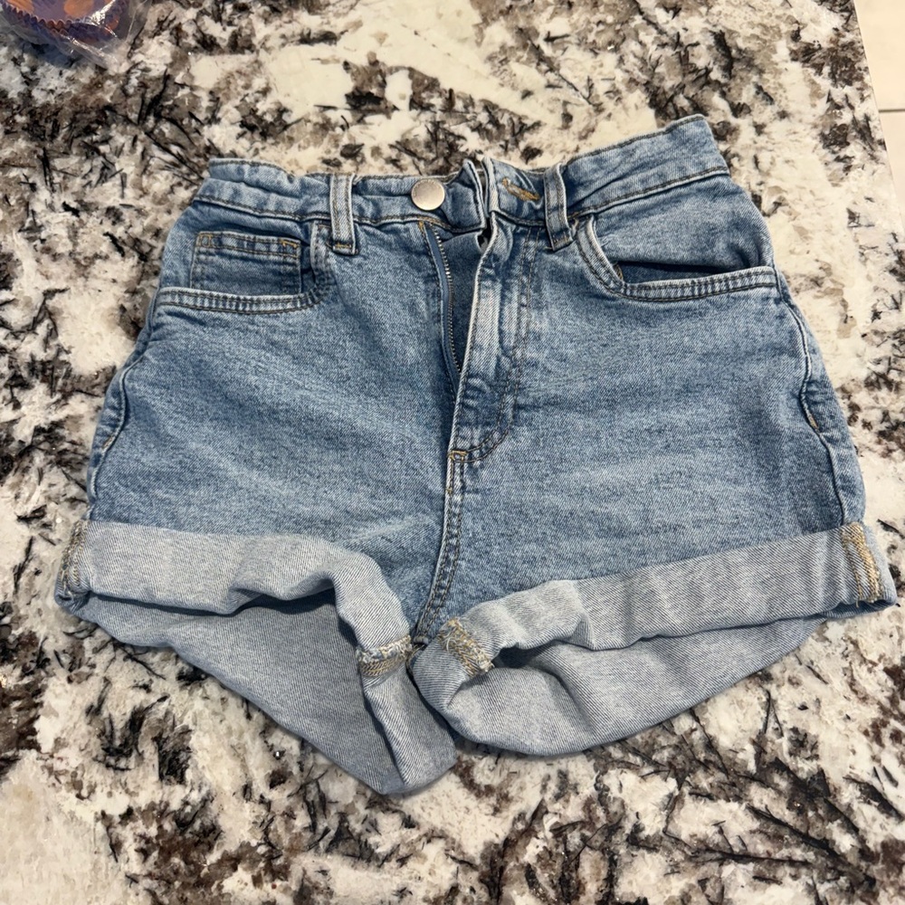 Cotton On Denim High Rise Stretch  Women's Shorts Size 2